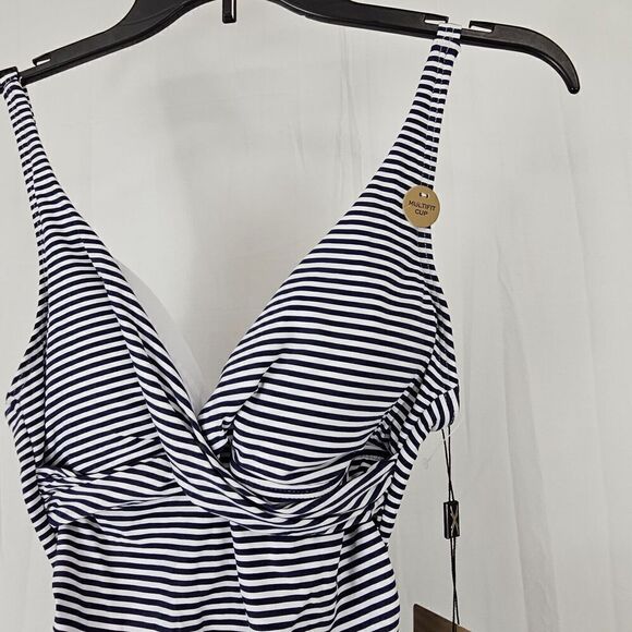 Niptuck Swim Sorrento Stripe Louise One Piece SwimsuitWomen's  Size 4 NWT - Picture 6 of 11